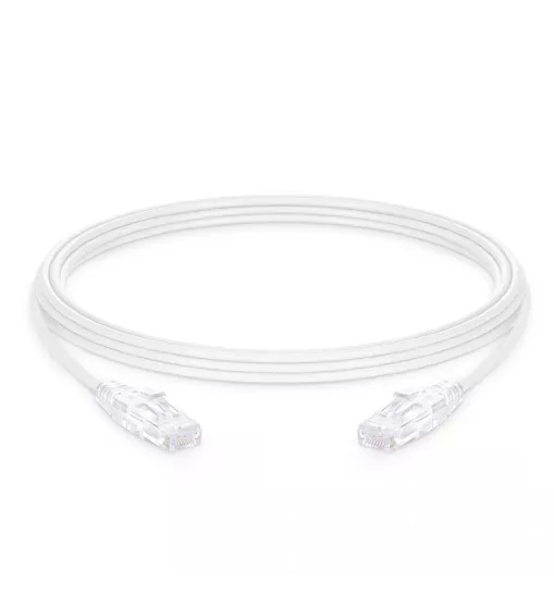 Ցանցային մալուխ ծայրակալներով ODEX UTP Cat6 LSZH 24AWG 2մ Սպիտակ