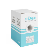 Ցանցային մալուխ ODEX Cat5e UTP 4P LSZH 24AWG (305մ) սպիտակ