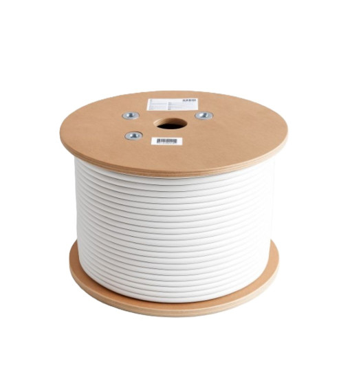 Ցանցային մալուխ ODEX CAT6 FTP/UTP 4P 23AWG LSZH (305մ) սպիտակ