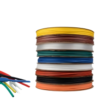 Ջերմային նեղացող խողովակ Woer 10 մմ սև/սպիտակ/դեղին/կարմիր/կապույտ/կանաչ (1m)