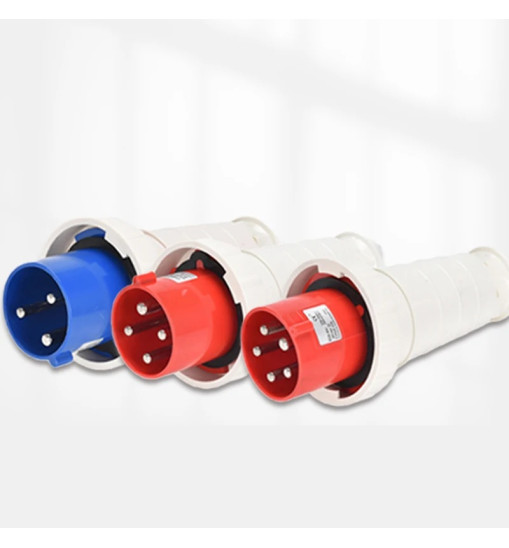 Արդյունաբերական խրոցակ 125A 5P IP67 (A Class) LEE-0452 կարմիր