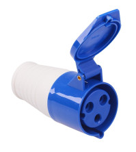 Արդյունաբերական վարդակ 16A 3P IP44 (B Class) LEE-213 կապույտ