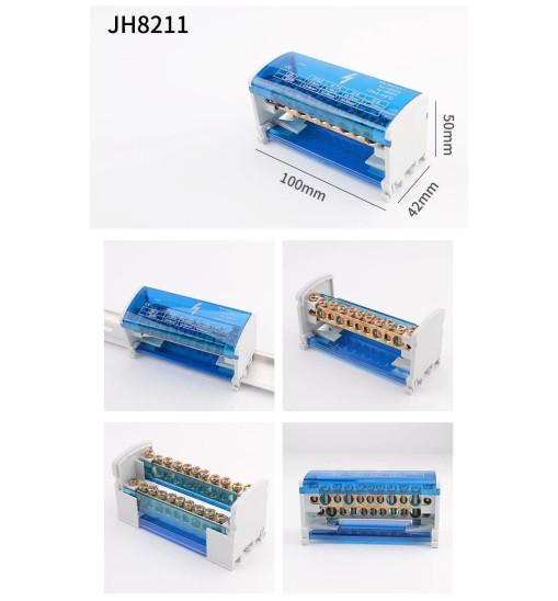 JH8 Հոսանքի բաշխիչ բլոկ JH8211 JH8 Հոսանքի բաշխիչ բլոկ JH8211