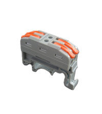 DIN ռելսին տեղադրվող միացման տերմինալ CMK-422A