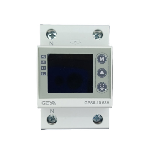 Բազմաֆունկցիոնալ պաշտպանիչ ռելե Geya GPS8-10-U 63A