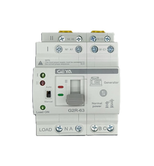 Ավտոմատ փոխանցման անջատիչ Geya ATS G2R-63 II 63A – 4P-380V Ավտոմատ փոխանցման անջատիչ Geya ATS G2R-63 II 63A – 4P-380V