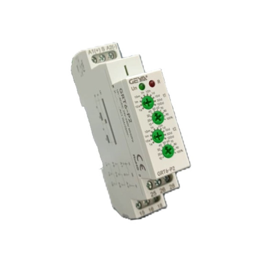 Իմպուլսային ելքով ժամանակի ռելե Geya GRT6-P2 AC/DC24-240V Իմպուլսային ելքով ժամանակի ռելե Geya GRT6-P2 AC/DC24-240V