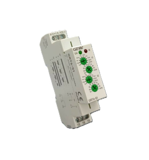 Ասիմետրիկ ցիկլային ժամանակի ռելե Geya GRT6-S1 AC/DC24-240V Ասիմետրիկ ցիկլային ժամանակի ռելե Geya GRT6-S1 AC/DC24-240V