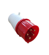 Արդյունաբերական խրոցակ 16A 5P IP44 (B Class) LEE-015 կարմիր