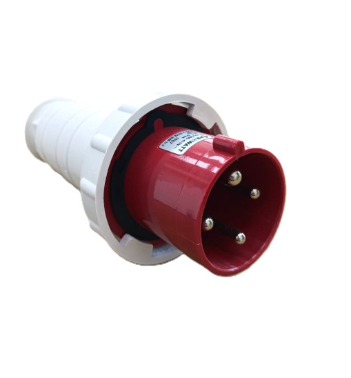 Արդյունաբերական խրոցակ 125A 4P IP67 (B Class) LEE-044 կարմիր