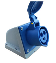 Արդյունաբերական վարդակ 16A 3P IP44 (A Class) LEE-113N Կապույտ