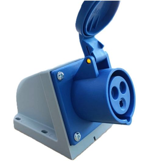 Արդյունաբերական վարդակ 16A 3P IP44 (A Class) LEE-113N Կապույտ