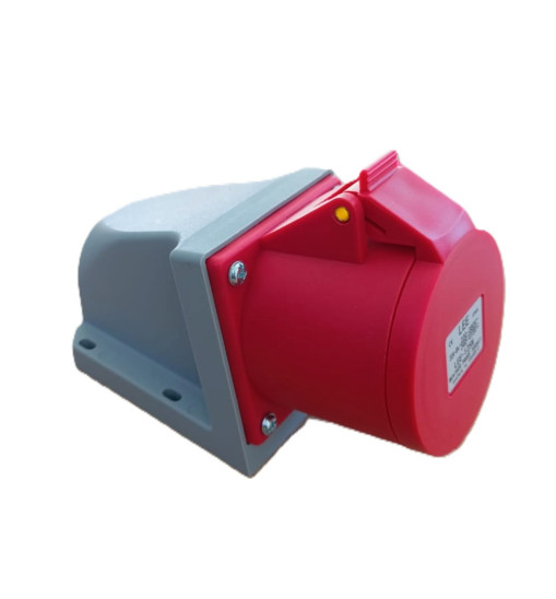 Արդյունաբերական վարդակ 16A 4P IP44 (A Class) LEE-114N կարմիր Արդյունաբերական վարդակ 16A 4P IP44 (A Class) LEE-114N կարմիր