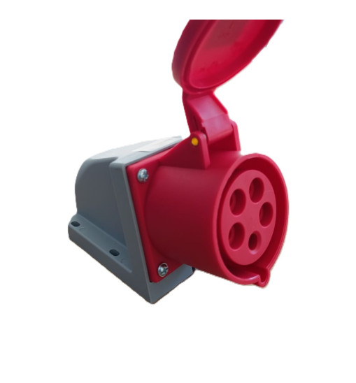 Արդյունաբերական վարդակ 16A 5P IP44 (A Class) LEE-115N կարմիր