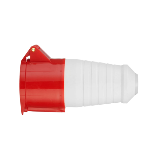 Արդյունաբերական վարդակ 32A 5P IP44 (B Class) LEE-225 կարմիր Արդյունաբերական վարդակ 32A 5P IP44 (B Class) LEE-225 կարմիր