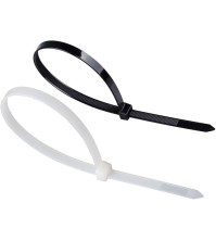 Պլաստմասե կապիչ Prowatt 2.5*100մմ նեյլոն (սև/սպիտակ) 100 հատ