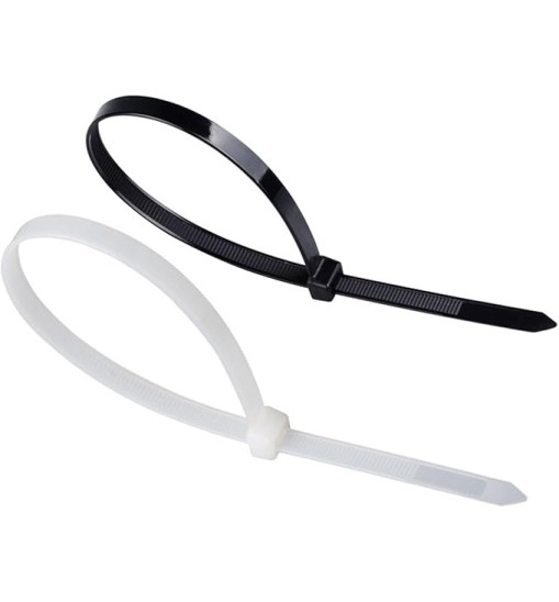 Պլաստմասե կապիչ Prowatt 4.5*350մմ նեյլոն (սև/սպիտակ) 100 հատ