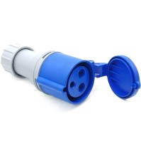 Արդյունաբերական վարդակ 16A 3P IP44 (A Class) LEE-213N կապույտ