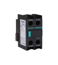 Կոնտակտորի հավելյալ դիմային բլոկ Tengen F1-11 / 1NO+1NC