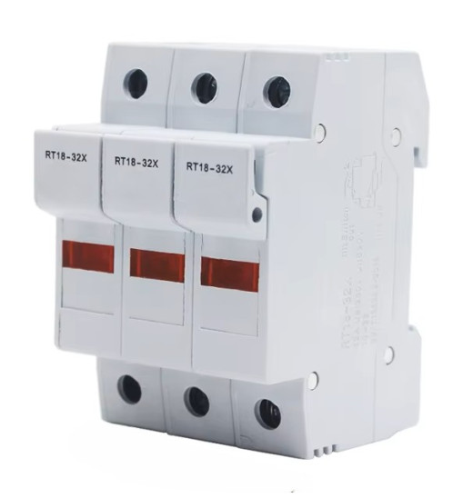 Հոսանքի ապահովիչի պահոց Tengen RT18-32 (3տեղ) Հոսանքի ապահովիչի պահոց Tengen RT18-32 (3տեղ)