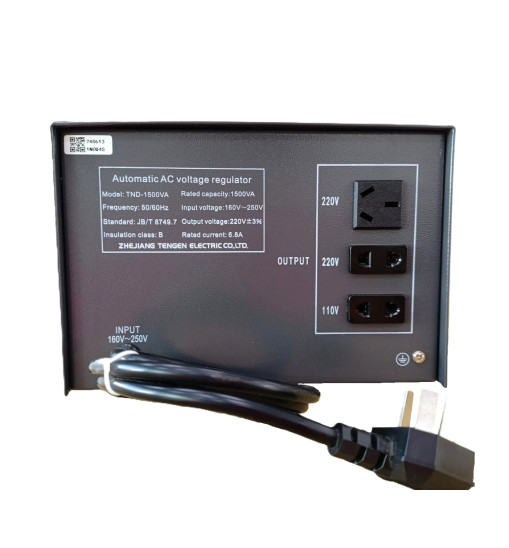 Փոփոխական Լարման Կայունացուցիչ TND 1.5kVA Փոփոխական Լարման Կայունացուցիչ TND 1.5kVA