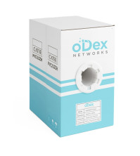 Ցանցային մալուխ ODEX Cat6 FTP LSZH 23AWG (305մ) սպիտակ