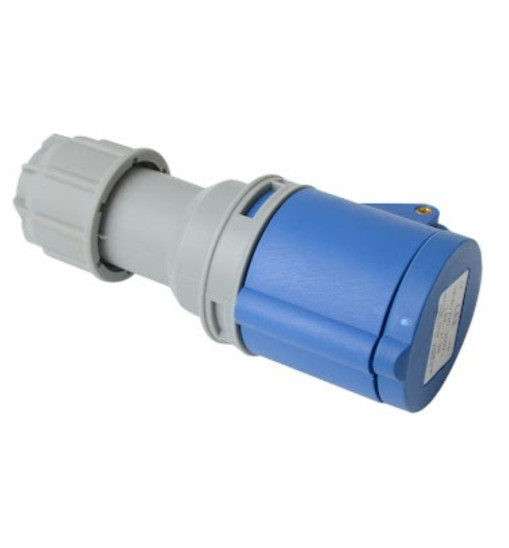 Արդյունաբերական վարդակ 16A 3P IP44 (A Class) LEE-213N կապույտ Արդյունաբերական վարդակ 16A 3P IP44 (A Class) LEE-213N կապույտ