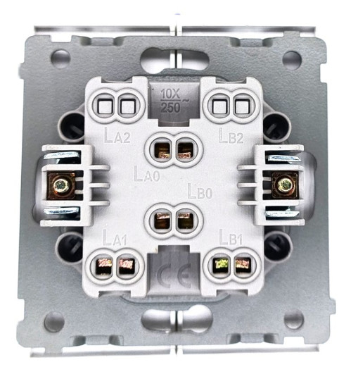 Panaica E05 փոխանջատիչ 2 ստեղն / սպիտակ Panaica E05 փոխանջատիչ 2 ստեղն / սպիտակ