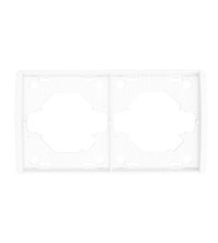 Panaica E05 շրջանակ 2 տեղ / սպիտակ