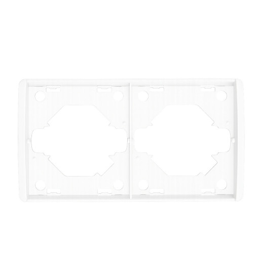 Panaica E05 շրջանակ 2 տեղ / սպիտակ