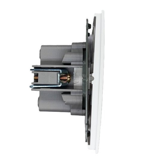 Panaica E05 անջատիչ 2 ստեղն / սպիտակ