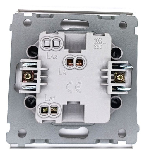 Panaica E05 փոխանջատիչ 1 ստեղն / սպիտակ