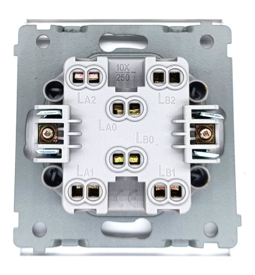 Panaica E05 միջանկյալ փոխանջատիչ 1 ստեղն / սպիտակ