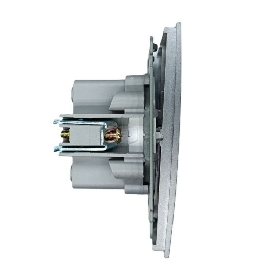 Panaica E05 անջատիչ 2 ստեղն / մոխրագույն