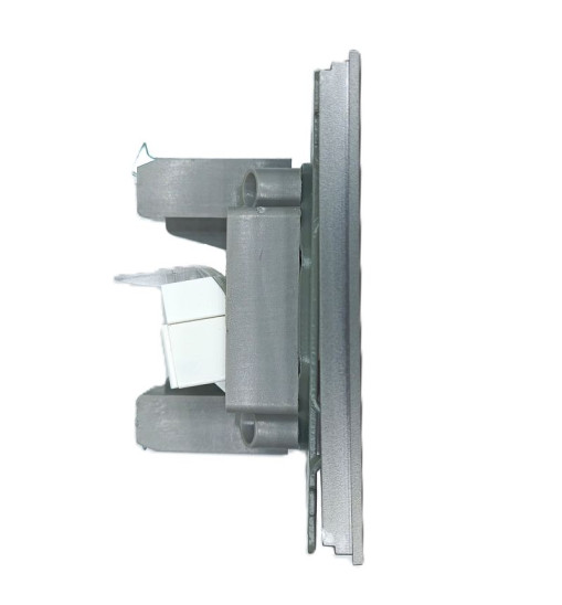 Panaica E05 վարդակ ինտերնետ RJ45+RJ45 / մոխրագույն