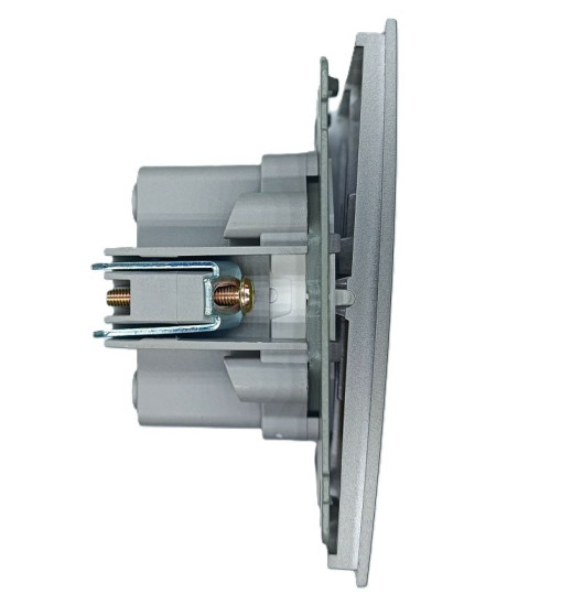 Panaica E05 փոխանջատիչ  2 ստեղն / մոխրագույն