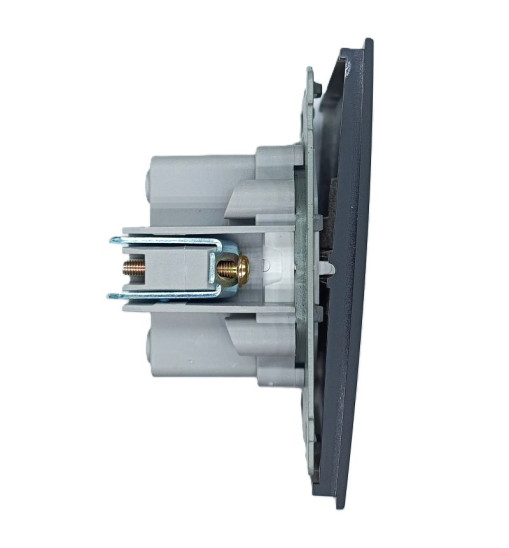 Panaica E05 անջատիչ 1 ստեղն / սև