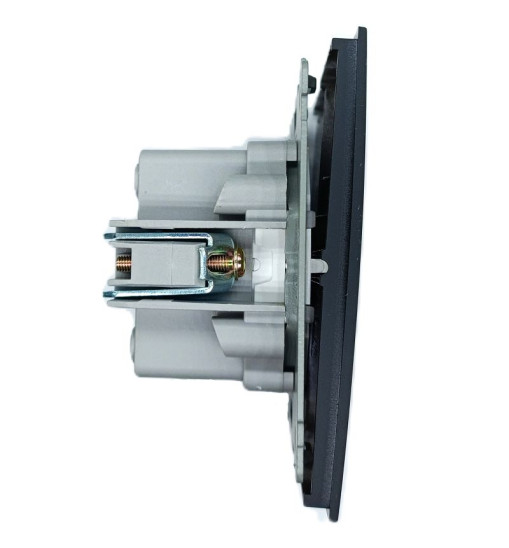 Panaica E05 անջատիչ 2 ստեղն / սև