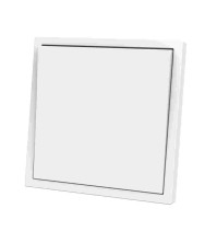 Panaica E09 փոխանջատիչ 1 ստեղն / սպիտակ