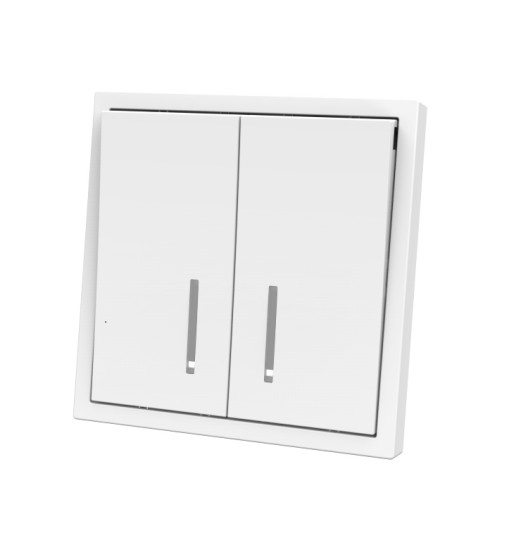 Panaica E09 անջատիչ 2 ստեղն / սպիտակ լույսով Panaica E09 անջատիչ 2 ստեղն / սպիտակ լույսով