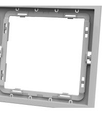 Panaica E09 շրջանակ 1տեղ/մոխրագույն