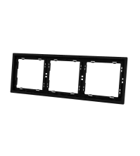 Panaica E09 շրջանակ 3 տեղ / սև