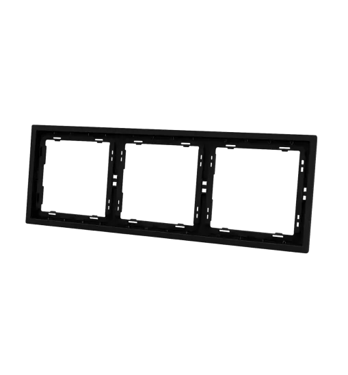 Panaica E09 շրջանակ 3 տեղ / սև