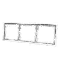 Panaica E09 շրջանակ 3 տեղ / սպիտակ