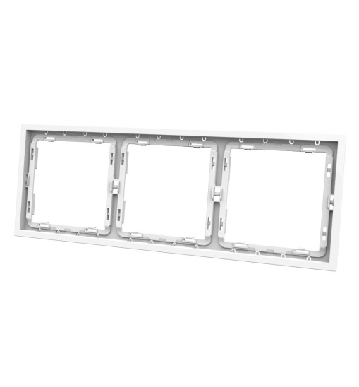 Panaica E09 շրջանակ 3 տեղ / սպիտակ