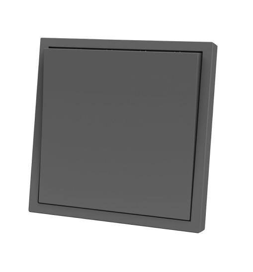 Panaica E09 անջատիչ 1 ստեղն / մոխրագույն