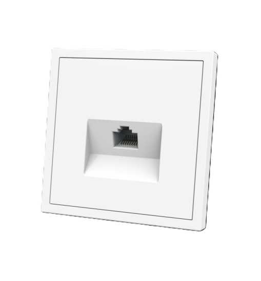 Panaica E09 վարդակ ինտերնետի RJ45/ սպիտակ Panaica E09 վարդակ ինտերնետի RJ45/ սպիտակ