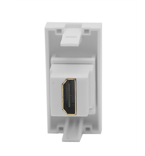Մոդուլային HDMI վարդակ Panaica F29B սև