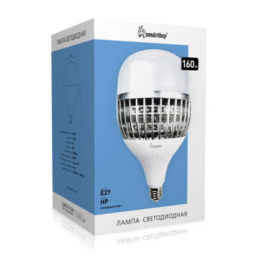 Լեդ լամպ Smartbuy-HP-160W/6500K/E27 (SBL-HP-160-65K-E27)