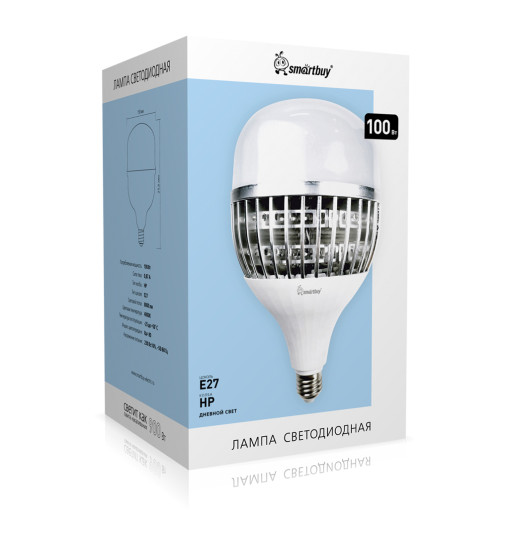 Լեդ լամպ Smartbuy-HP-100W/4000K/E27 (SBL-HP-100-4K-E27)